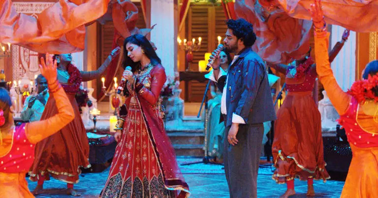 পাতার বাঁশরি গানের একটি দৃশ্য